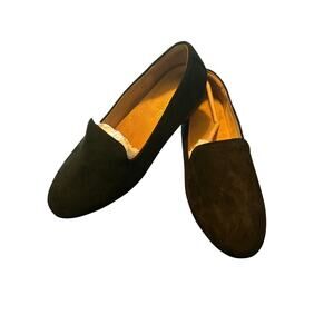 NIB DreamPairs Women's Black Slip On Shoes Suede Feel Size 9